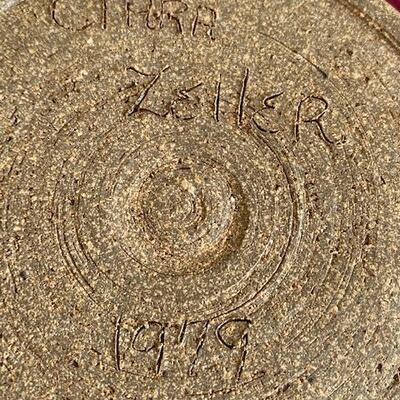 Lot 88 - Stoneware Pottery bowl with lid