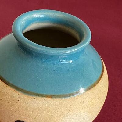 Lot 97 -  Stoneware Pottery Vase Mexico