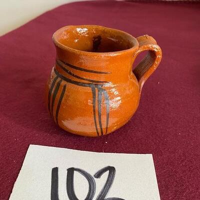 Lot 102 - Pottery  Pitcher