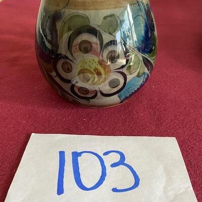 Lot 103 - Stoneware Pottery Mug