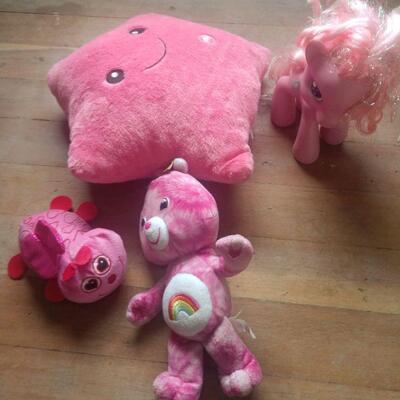 My little Pony and Care Bear