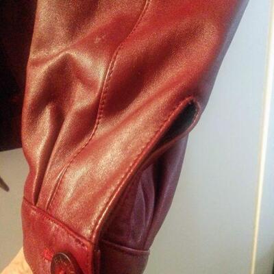 Bally Leather Jacket Made in Italy
