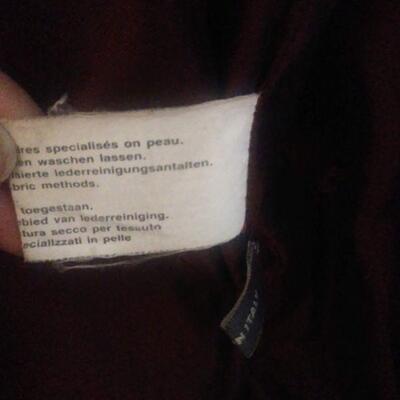 Bally Leather Jacket Made in Italy