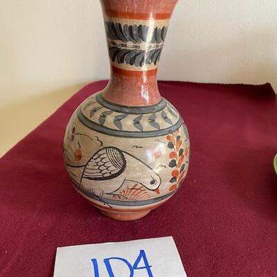 Lot 104 -  Stoneware Pottery Vase Mexico