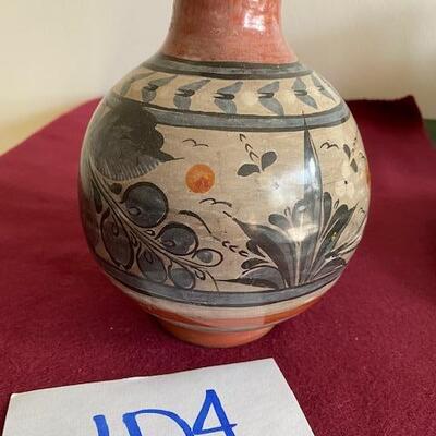 Lot 104 -  Stoneware Pottery Vase Mexico