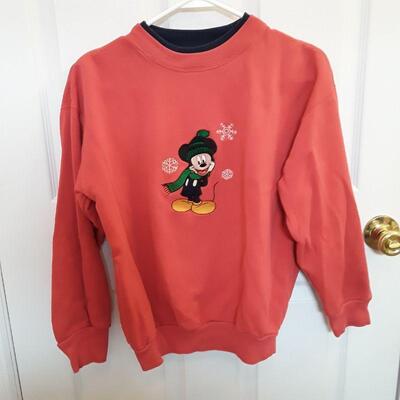Lot Two Disney sweatshirts