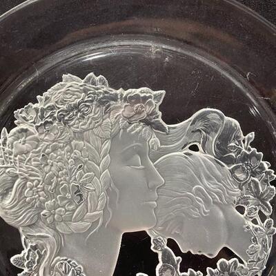 Luciana Roselli Glass Plate