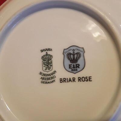 E&R Briar Rose 7 piece tea set