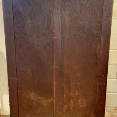 Lot 4: Antique Bowfront Curio Cabinet