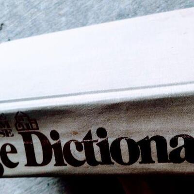3 Vintage Dictionaries