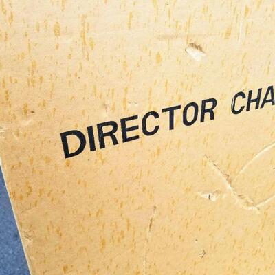 Sky Blue Director's Chairs