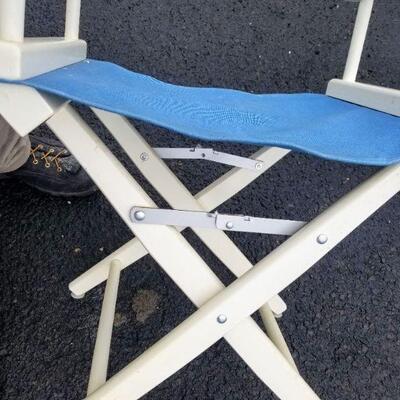 Sky Blue Director's Chairs