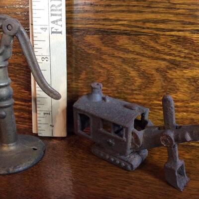 Lot 101:  Cast Iron Banks and Toys 
