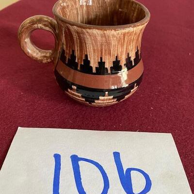 Lot 106 - Pottery Mug Navajo