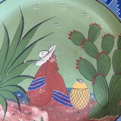 Lot 107 - Pottery Platter Mexico