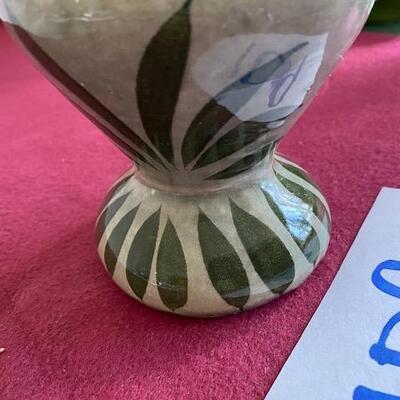Lot 109 - Stoneware Pottery Vase Mexico