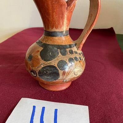 Lot 111 - Pottery Pitcher Mexico