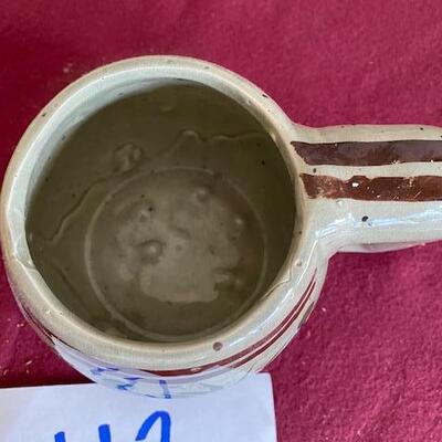 Lot 112 - Stoneware Pottery Mug