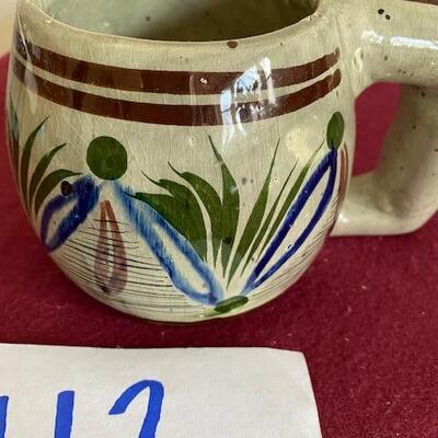 Lot 112 - Stoneware Pottery Mug