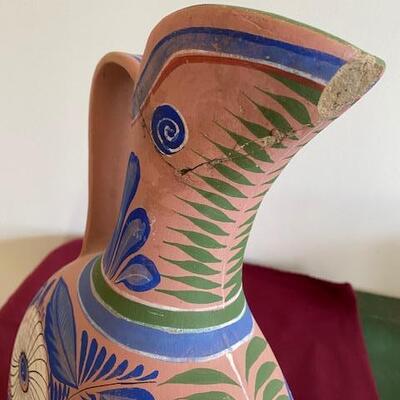 Lot 113 - Pottery Large Pitcher