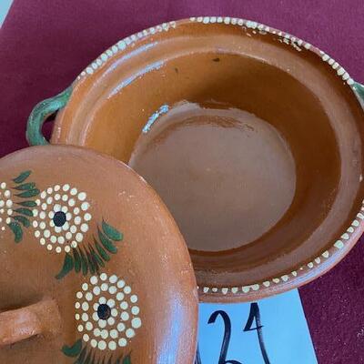 Lot 124 - Pottery Bowl with Lid