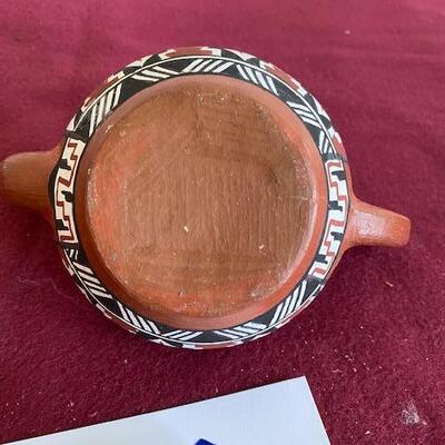 Lot 128 - Pottery Teapot