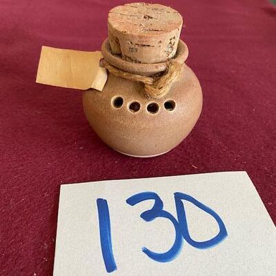 Lot 130 - Stoneware Pottery container