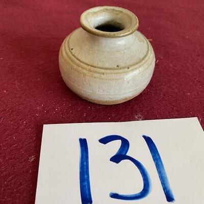 Lot 131- Stoneware Pottery container