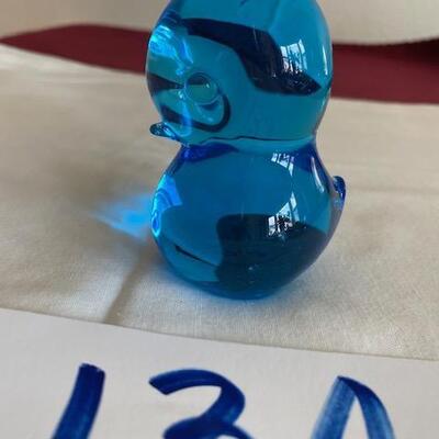 Lot 134 - Konstglas Sweden Bluebird