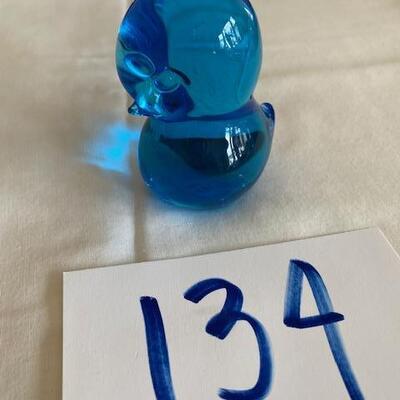 Lot 134 - Konstglas Sweden Bluebird