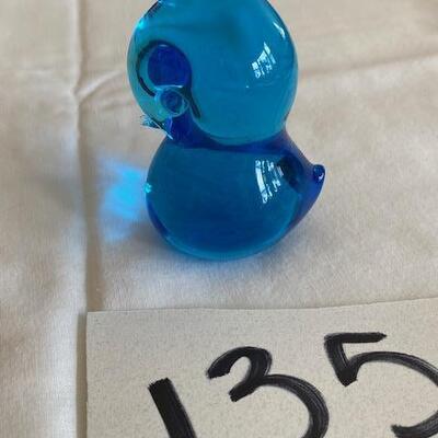 Lot 135 - Konstglas Sweden Bluebird