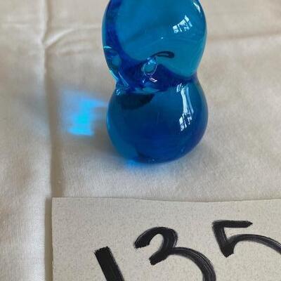 Lot 135 - Konstglas Sweden Bluebird