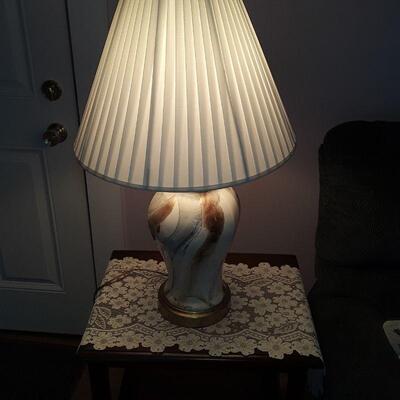 Ginger Jar Swirl Lamp