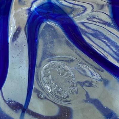 Lot 137 - Art Glass, handblown Pitcher