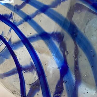 Lot 137 - Art Glass, handblown Pitcher