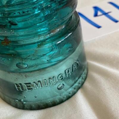 Lot 141 - 2 Vintage Hemingray Insulators