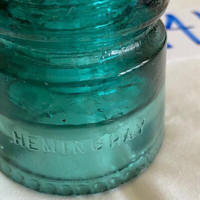 Lot 141 - 2 Vintage Hemingray Insulators