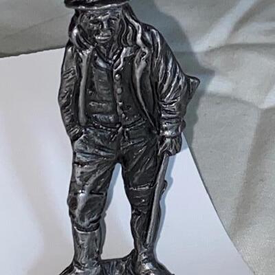 Lot 157 - Pewter Figurines Ozark Hill Hikers