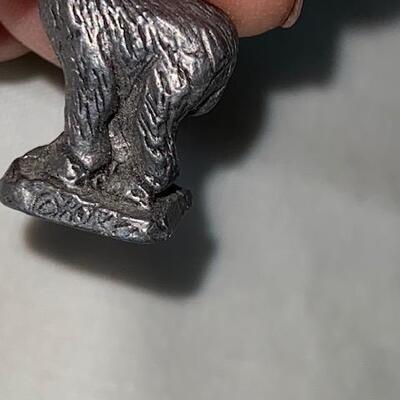 Lot 158 - 4 Pewter figurines