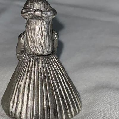 Lot 158 - 4 Pewter figurines