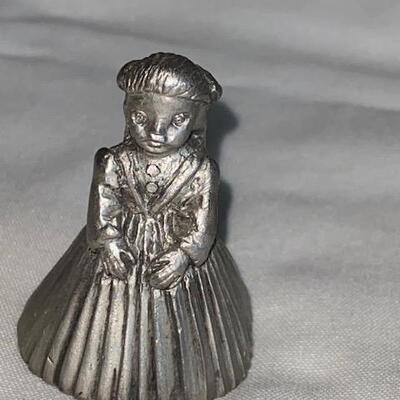 Lot 158 - 4 Pewter figurines