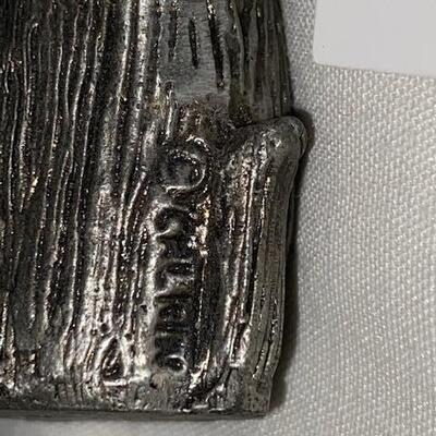 Lot 158 - 4 Pewter figurines