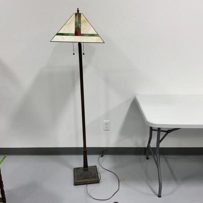 .143. MODERN | Stained Glass Style Floor Lamp
