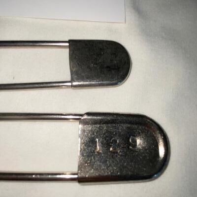 Lot 166- Vintage Safety Pins
