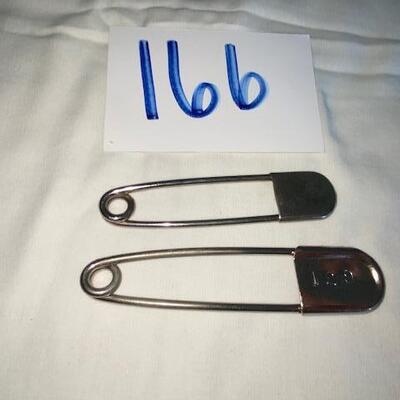 Lot 166- Vintage Safety Pins