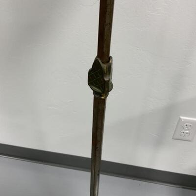 .149. ANTIQUE | Copper Shade Floor Lamp | Heavy Base