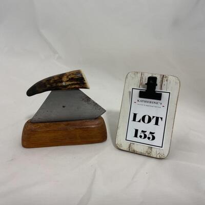 .155. VINTAGE | NATIVE ALASKAN MADE | ULU | Signed