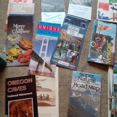 Collection of Vintage Maps US