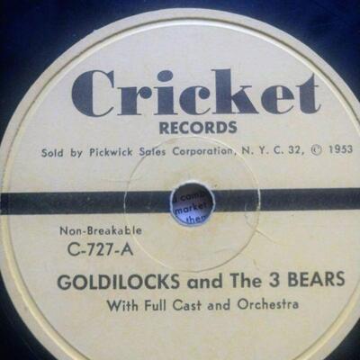 6" Records from the 1950's 45 RPM