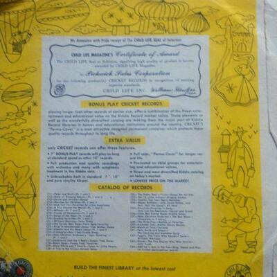 6" Records from the 1950's 45 RPM